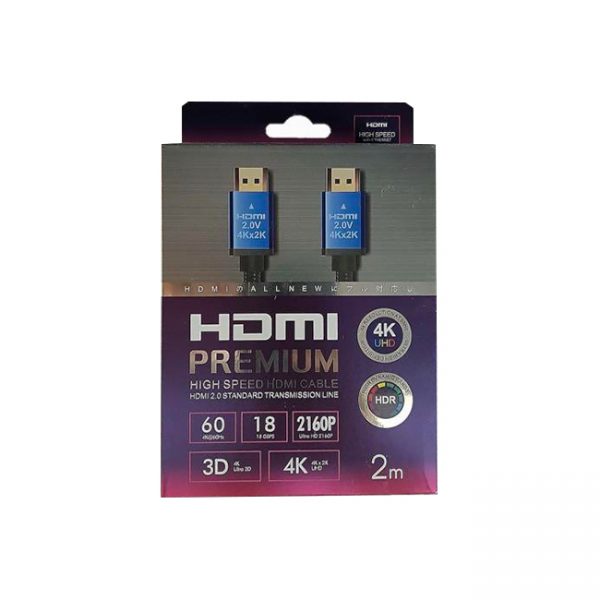 Premium High Speed HDMI 2.0 2M Cable