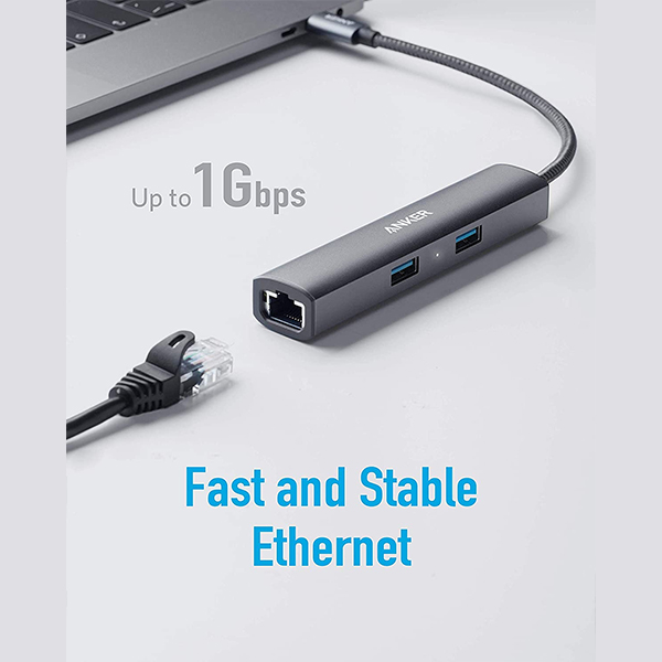 Anker PowerExpand 5 in 1 USB C Ethernet Hub Adapter 5