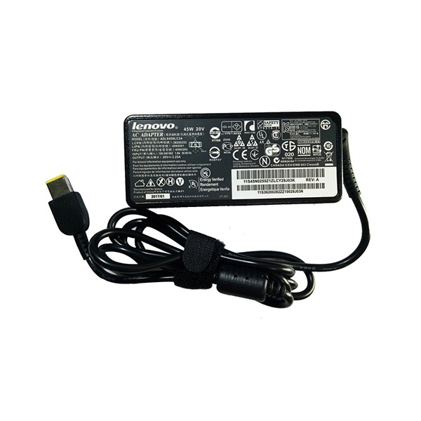 Lenovo 45W 20V 2.25A Slim USB Yellow Tip Replacement Laptop AC Adapter Charger in Sri Lanka | CyberDeals.lk - Ultimate Online Store in Sri Lanka