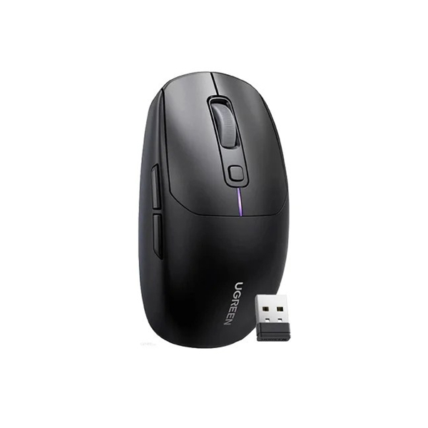 Lenovo Yoga Computer Mouse for PC, Laptop, Computer with Windows or Chrome  - 2.4GHz Wireless Nano Receiver & Bluetooth 5.0 - Ergonomic V-Shape 