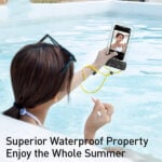 Baseus AquaGlide IPX 8 Mobile Phone Waterproof Bag With Slide Lock 6