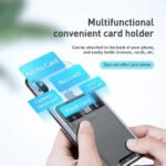 Baseus Back Stick Silicone Card Bag 1