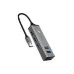 Baseus Cube USB3.0 To USB3.0x3 USB2.0 X2 Hub Adapter 9