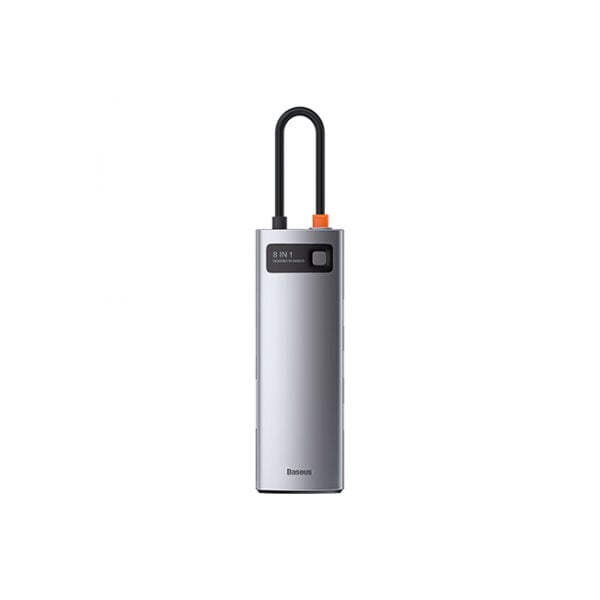 Baseus Metal Gleam Series 8 In 1 Multifunctional Type C Hub 01 1