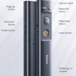 Baseus Orange Dot Bluetooth Wireless Presenter Remote 6