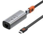 Baseus Steel Cannon Series USB A Type C Bidirectional Gigabit LAN Adapter 3