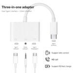COTEetCI USB C 3 In 1 Audio Adapter 1 600x600 1