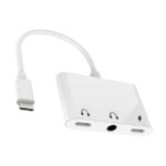 COTEetCI USB C 3 In 1 Audio Adapter