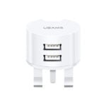 DUAL USB ROUND TRAVEL CHARGER 01