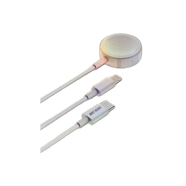 Green Lion 2 In 1 Magnetic Wireless Charging Cable
