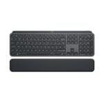 Logitech MX Keys Illuminated Wireless Keyboard With Palm Rest