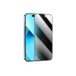 Rock Anti Peep Privacy Full Coverage Tempered Glass For IPhone 15 15 Pro 15 Pro Max