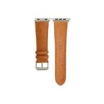 Santa Barbara Genuine Leather Strap For Apple Watch Light Brown