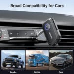 UGREEN 90748 Portable Wireless Car Bluetooth 5.3 Audio Receiver 1