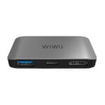 WiWU Alpha C2H 3 In 1 Type C Hub Adapter