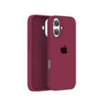 Iphone 16 Silicone Maroon