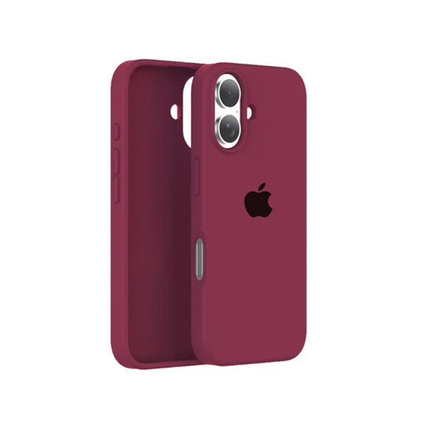 Iphone 16 Silicone Maroon
