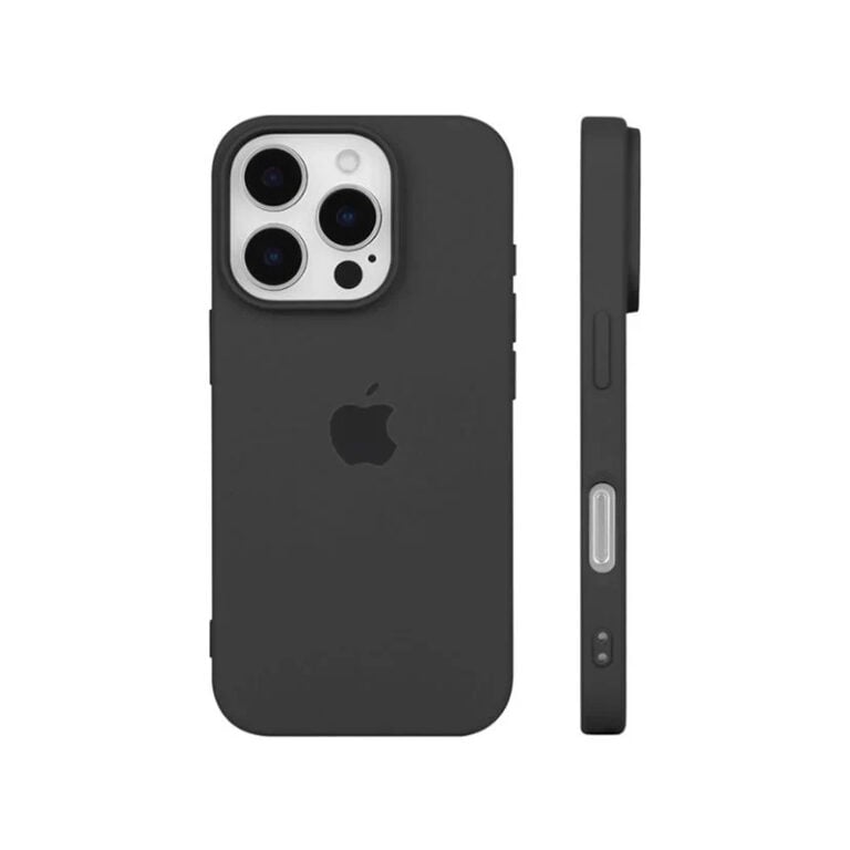Silicone Case Iphone 16pro Black