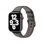 Wiwu Leather Strap For Iwatch Black