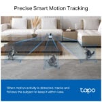 TP-Link Tapo C220 Pan/Tilt Smart AI 2K 4MP QHD 1440p Home Security Wi-Fi Camera