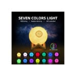 Equantu SQ166 White Galaxy Moon Lamp Quran Speaker2
