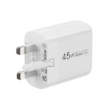 WiWU WI U035 Ark 45W 3 Pin UK USB C Fast Charger1 1