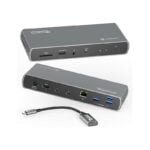 Plugable TBT4 UDX1 UK 11 In 1 Thunderbolt 4 Laptop Docking Station