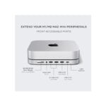 Satechi ST GMMSHS Mac Mini Hub Stand With NVMESATA M.2 SSD Enclosure