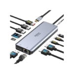 Selore 13 In 1 USB C 3 Monitors Laptop Docking Station