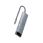 TP-Link UH9120C USB Type-C to 4K@60Hz HDMI, 1 Gbps Ethernet Port, SD & microSD UHS-I, 100W Power Delivery, 1× USB-C Data Ports, 3× USB-A Data Ports 9-Port Hub Adapter