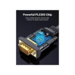 UGREEN 20222 USB A To RS232 DB9 Serial Adapter Cable 2