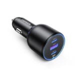UGREEN 35025 130W 3 Port Fast Car Charger1