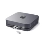 ‎Satechi ST ABHFM Type C Aluminum Stand Hub For Mac Mini2