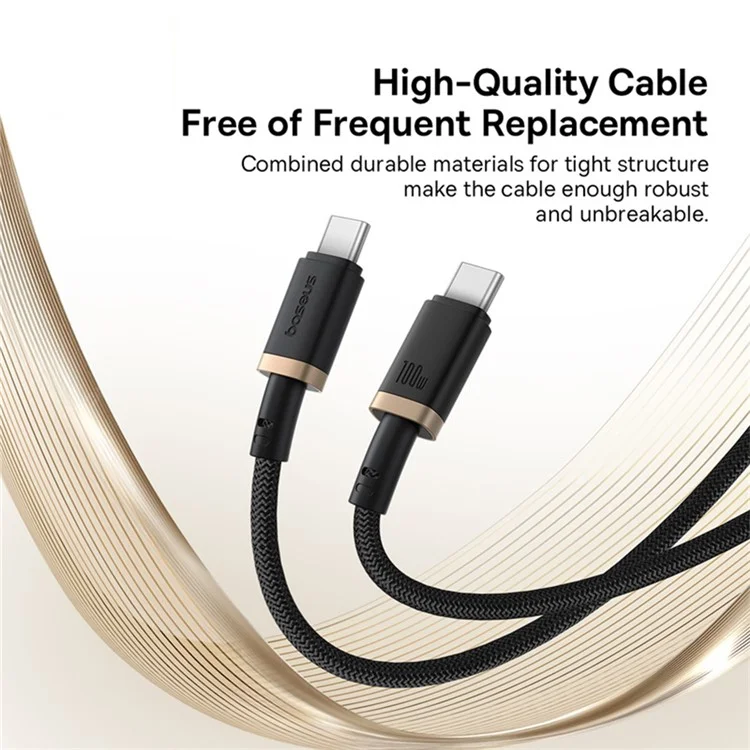 Baseus Dura 100W Type-C to Type-C 1M Cable