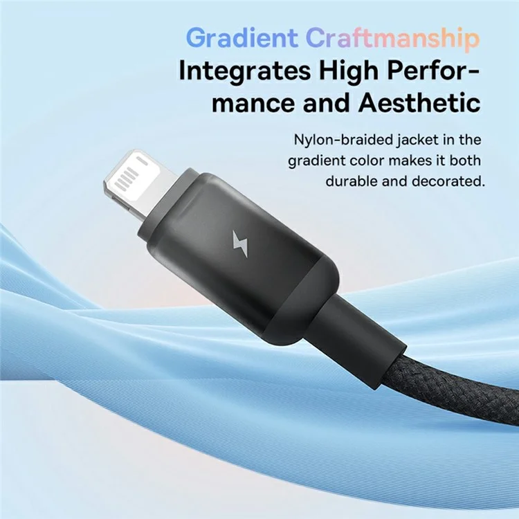 Baseus Discolor 2.4A USB to Lightning 1M Cable