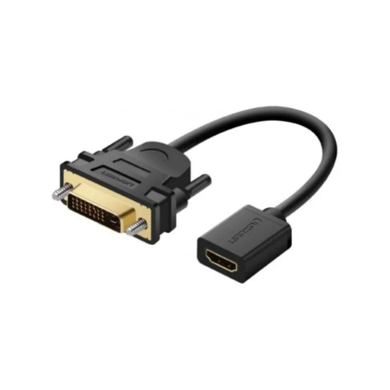 UGREEN 20118 DVI Male To HDMI Female Adapter Cable 22cm 2