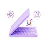 Meetion BTC001 Bluetooth Foldable Keyboard and Mouse Combo - Image 3