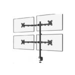 Zeno M624 Quad Monitor Stand 4 Monitor Desk Mount for 13-27 inch