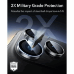 ESR Armorite Clear Camera Lens Protectors for iPhone 14 Pro Max - Image 5