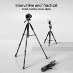 Rtako VT-990S 190cm Hexagonal Photography Tripod - Image 2