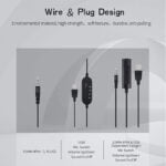 SY490MV Call Center Wired Headset Wired Control USB+3.5MM Port - Image 3