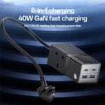 Yesido MC37 GaN 40W 10A Current Power Socket - Image 2