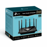 TP-Link Archer AXE75 AXE5400 Tri-Band Gigabit Wi-Fi 6E Router - Image 4