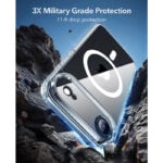 ESR Classic Hybrid Magnetic Case with Camera Control for iPhone 17 Air - Image 3