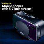 VRG VR Virtual Reality Box for Smartphones with Built-in Headphones - Image 5