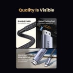 UGREEN CM565 90451 8K USB-C to HDMI 1.5M Adapter - Image 2