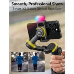 AOCHUAN Smart X2 AI 3-Axis Smartphone Gimbal with AI Face Tracking - Image 2