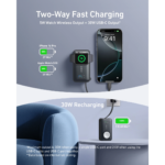 Anker A1657H11 MagGo 30W 10000mAh Power Bank for Apple Watch with Built in USB-C Cable - Image 3