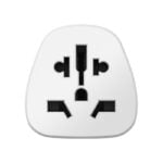 Momax UA13UK Ease 1-World Universal to UK Travel Adapter - Image 2