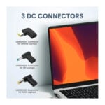 UGREEN 35063 x377 67W Type-C Laptop Power Adapter with Changeable 3xDC Laptop Power Adapters for Lenovo/HP/Acer Laptops - Image 3